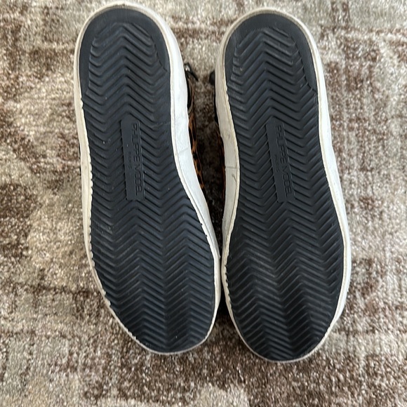 BRAND NEW Philippe Model high top sneaker w cheetah print, size 38 fits 8-8.5 - Picture 2 of 3